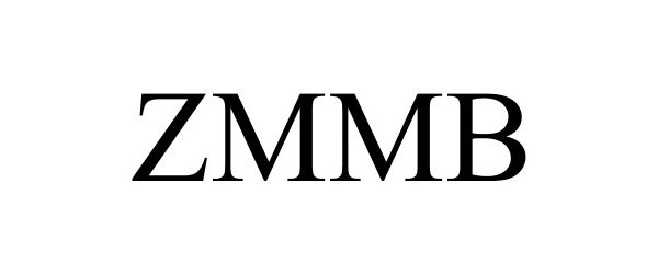 Trademark Logo ZMMB