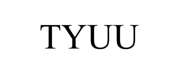 Trademark Logo TYUU