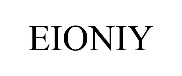 Trademark Logo EIONIY