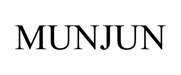 Trademark Logo MUNJUN