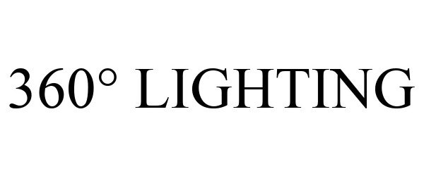 Trademark Logo 360° LIGHTING