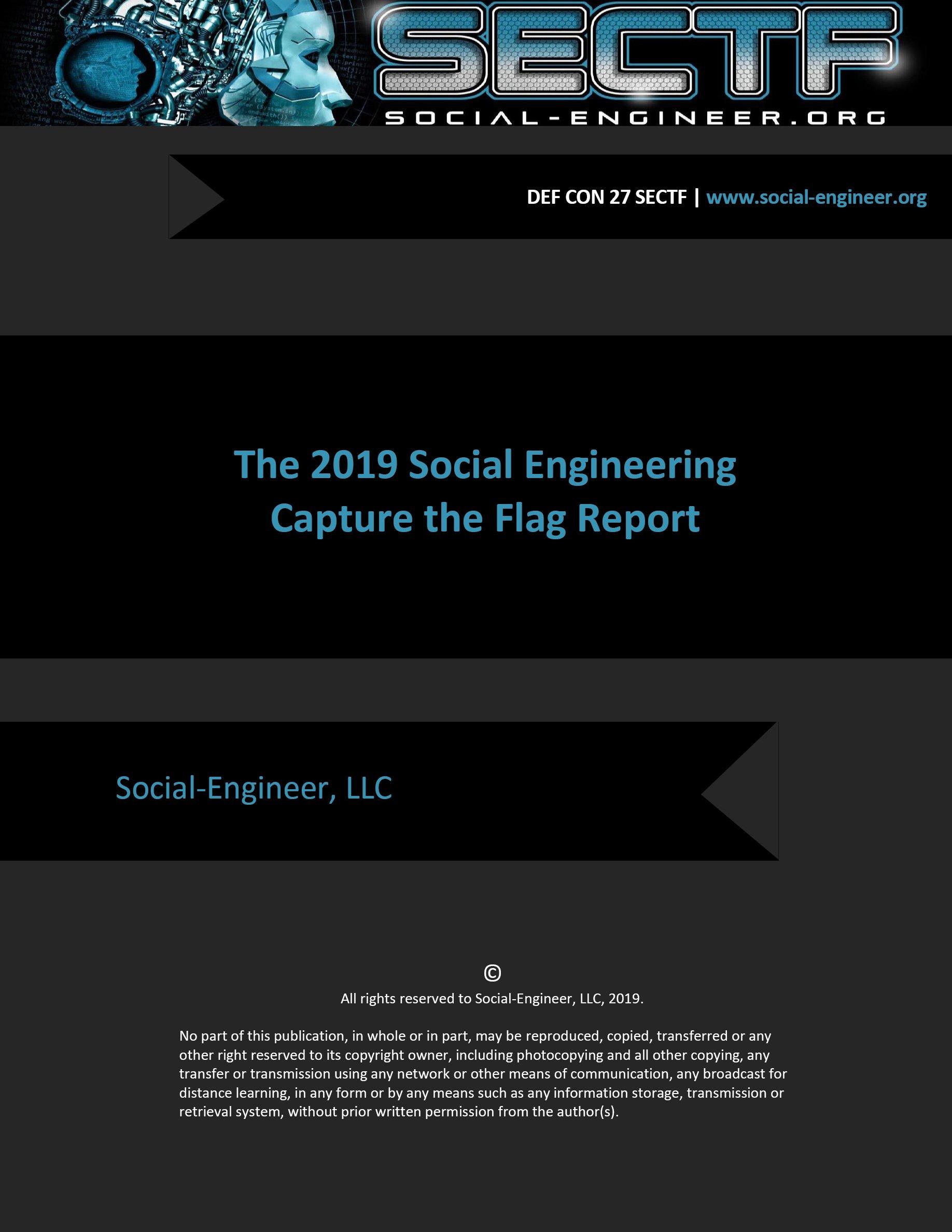 Org www social engineer Social Engineering