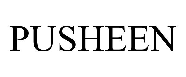 Trademark Logo PUSHEEN