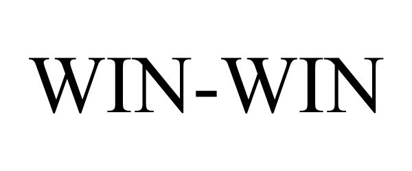 Trademark Logo WIN-WIN