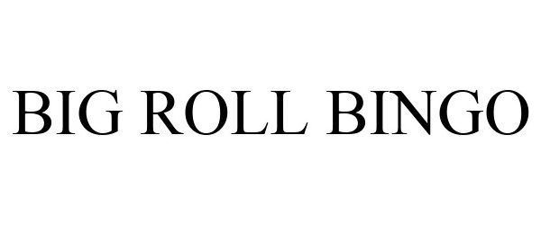 Trademark Logo BIG ROLL BINGO