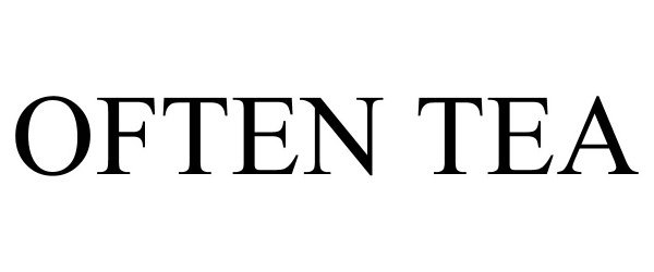 Trademark Logo OFTEN TEA