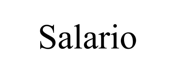 Trademark Logo SALARIO