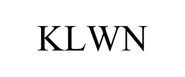 Trademark Logo KLWN