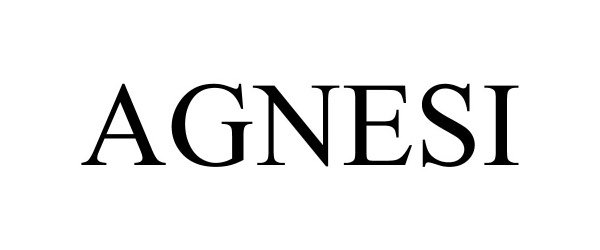 AGNESI - Colussi S.p.A. Trademark Registration