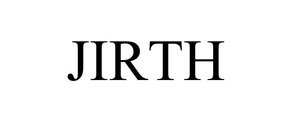 Trademark Logo JIRTH