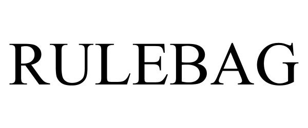 Trademark Logo RULEBAG