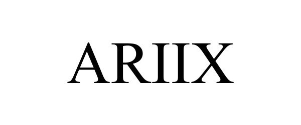 Trademark Logo ARIIX