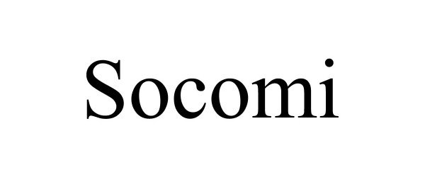 Trademark Logo SOCOMI