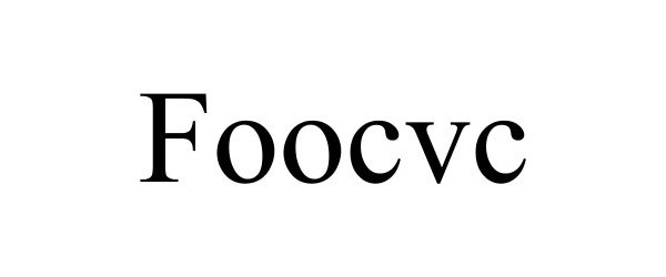  FOOCVC