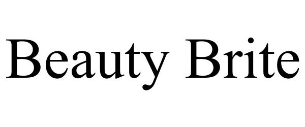 Trademark Logo BEAUTY BRITE