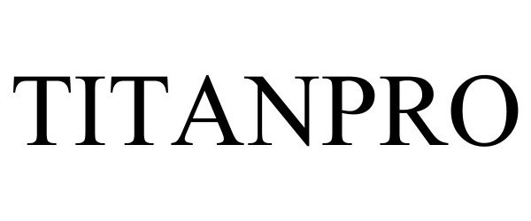Trademark Logo TITANPRO