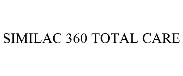 Trademark Logo SIMILAC 360 TOTAL CARE