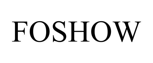 Trademark Logo FOSHOW