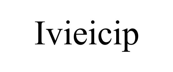 Trademark Logo IVIEICIP