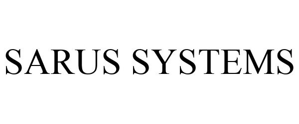 SARUS SYSTEMS