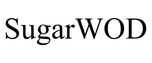 Trademark Logo SUGARWOD