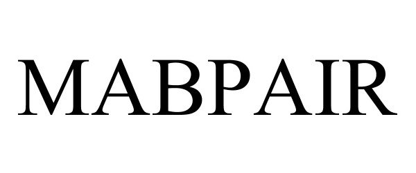Trademark Logo MABPAIR
