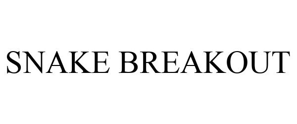 Trademark Logo SNAKE BREAKOUT