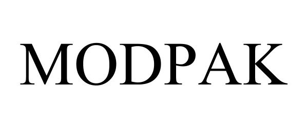 Trademark Logo MODPAK