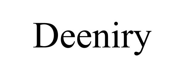Trademark Logo DEENIRY