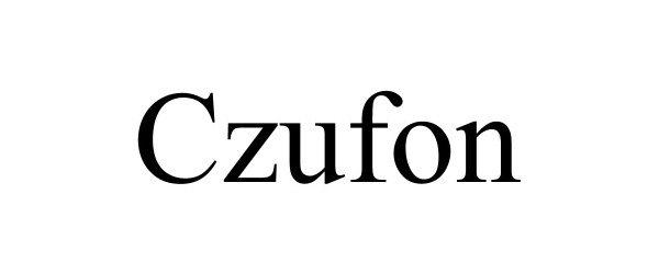Trademark Logo CZUFON