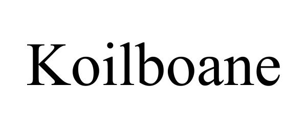 Trademark Logo KOILBOANE