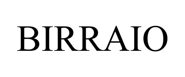Trademark Logo BIRRAIO