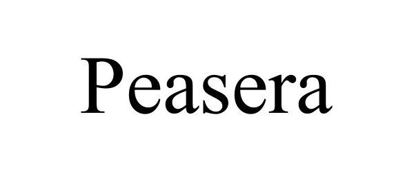Trademark Logo PEASERA