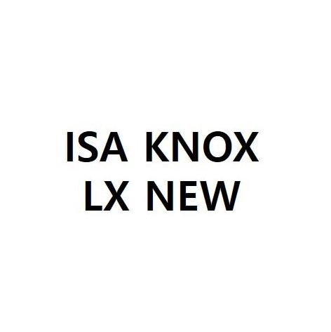 Trademark Logo ISA KNOX LX NEW
