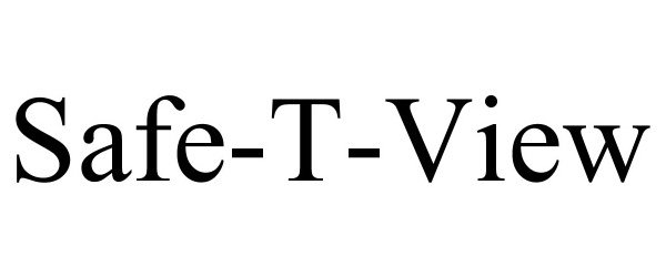 Trademark Logo SAFE-T-VIEW