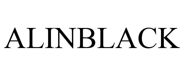 Trademark Logo ALINBLACK