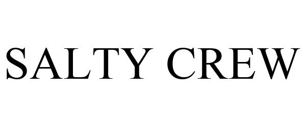 Trademark Logo SALTY CREW