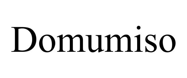 Trademark Logo DOMUMISO