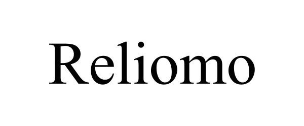 Trademark Logo RELIOMO