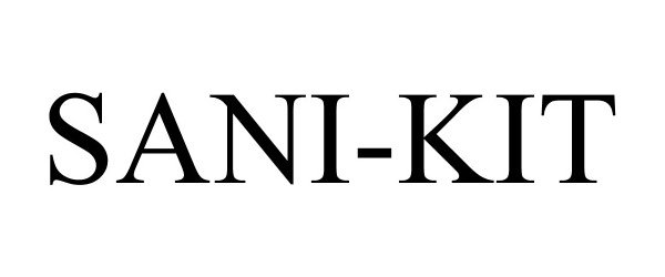 Trademark Logo SANI-KIT