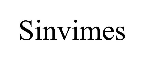 Trademark Logo SINVIMES