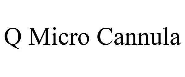  Q MICRO CANNULA