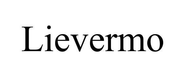 Trademark Logo LIEVERMO