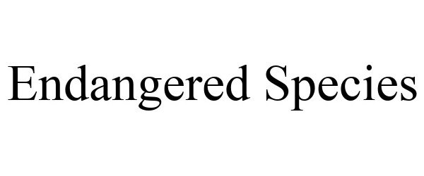 Trademark Logo ENDANGERED SPECIES