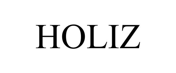 Trademark Logo HOLIZ