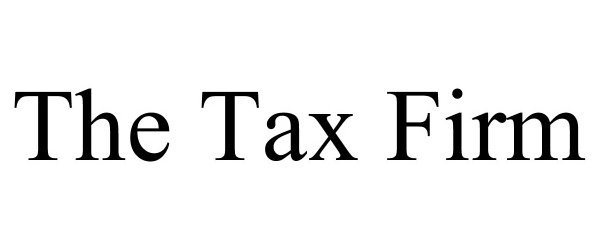 Trademark Logo THE TAX FIRM