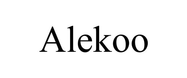 Trademark Logo ALEKOO
