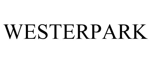 Trademark Logo WESTERPARK