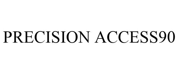 Trademark Logo PRECISION ACCESS90