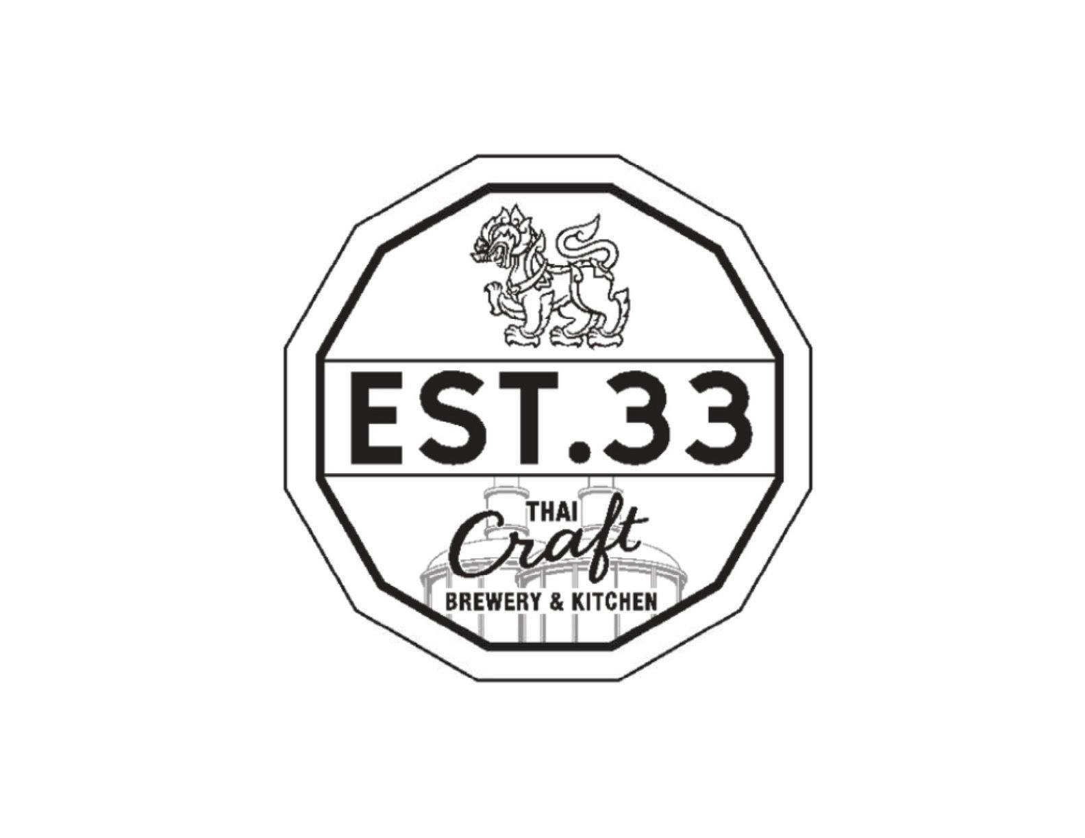  EST. 33 THAI CRAFT BREWERY &amp; KITCHEN